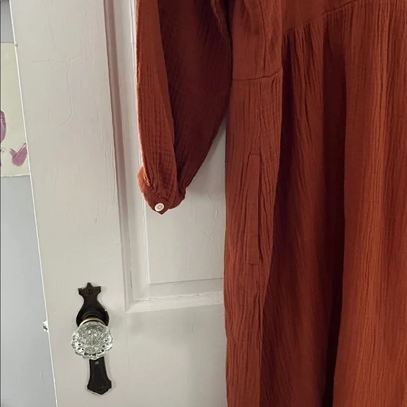 madewell lightspun v neck midi dress Lightspun V-Neck Midi Dress